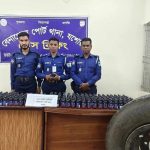 যশোর বেনাপোল পোর্ট থানা পুলিশ কতৃক ২৫০ (দুইশত পঞ্চাচ) বোতল ফেনসিডিল উদ্ধার।
